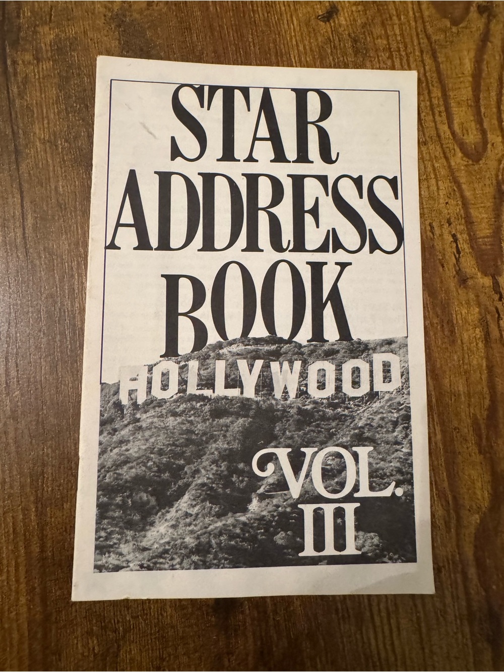 Vintage Star Address Book Vol III John Travolta David Bowie Cher Elton John 70’s